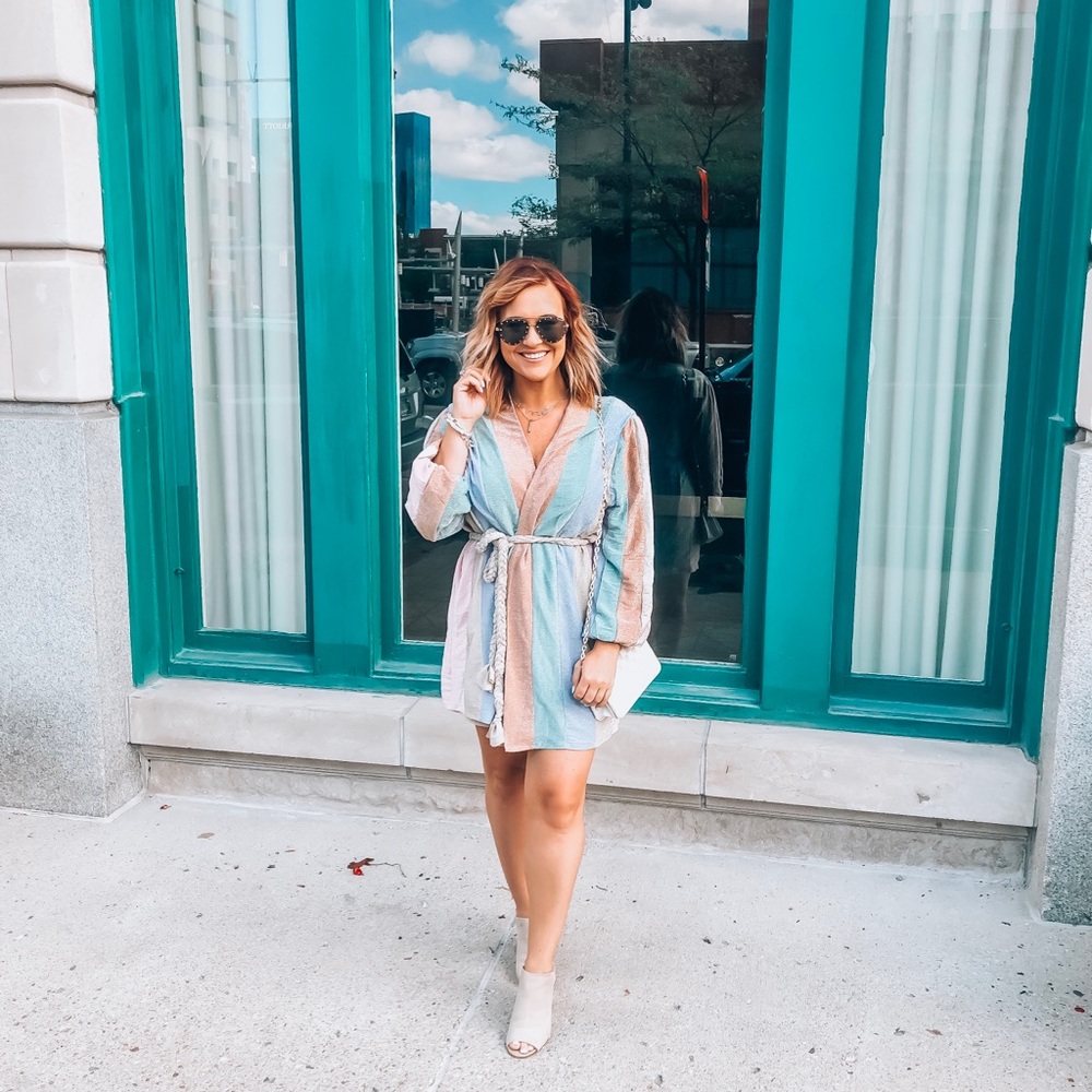 Sparkly Wrap dress